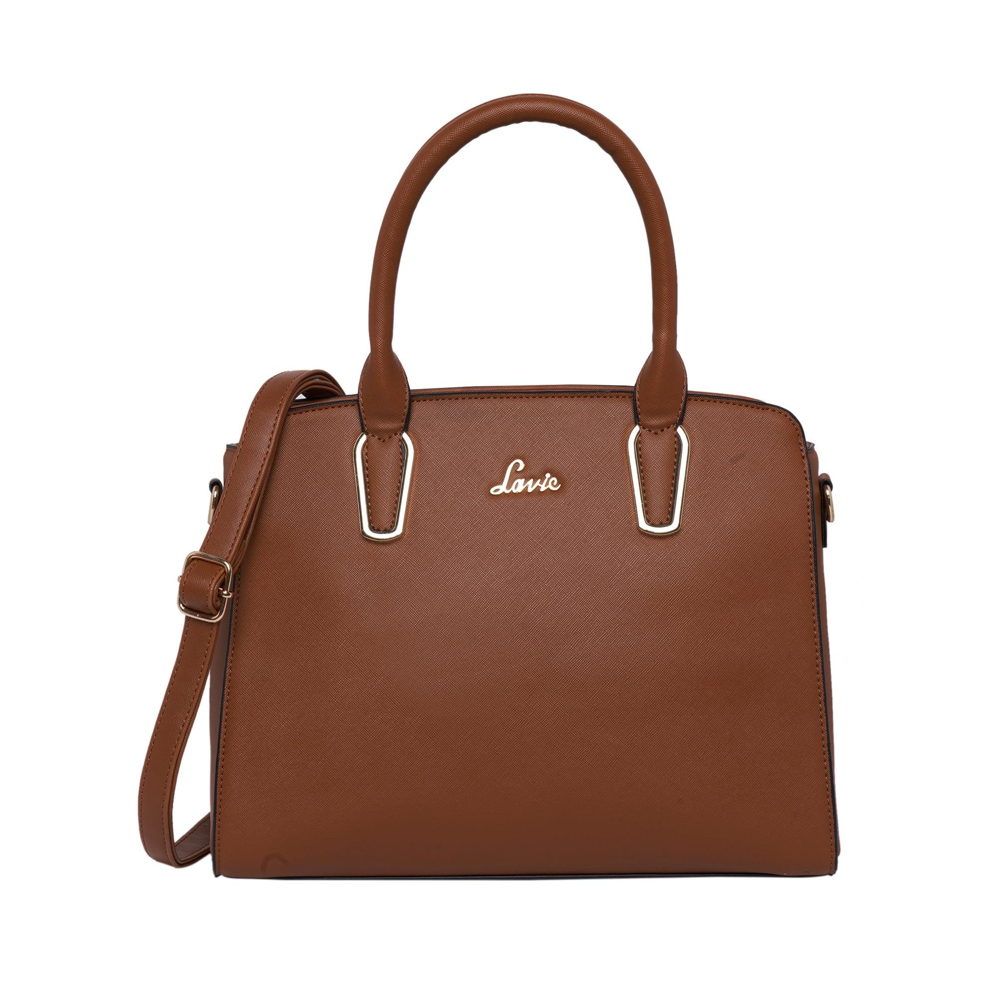 Buy LAVIE Women Beige Satchel BEIGE Online @ Best Price in India |  Flipkart.com