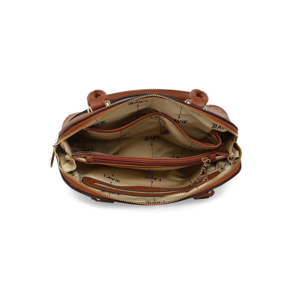 Lavie Women's Mono Valle Dome Medium Satchel - Lavie World