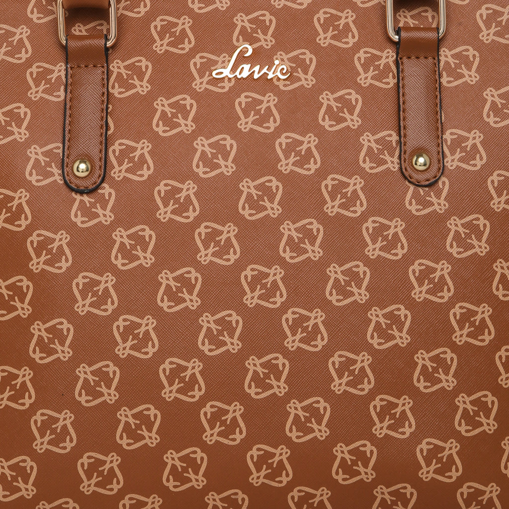 Lavie Mono Dorsy Women's Tote Bag Medium Tan
