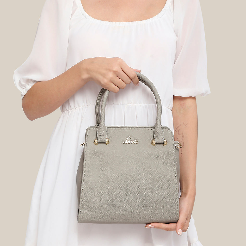 Lavie Ushawu Women's Satchel Bag Small Light Grey