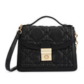 Dioflap Small Black Handbag