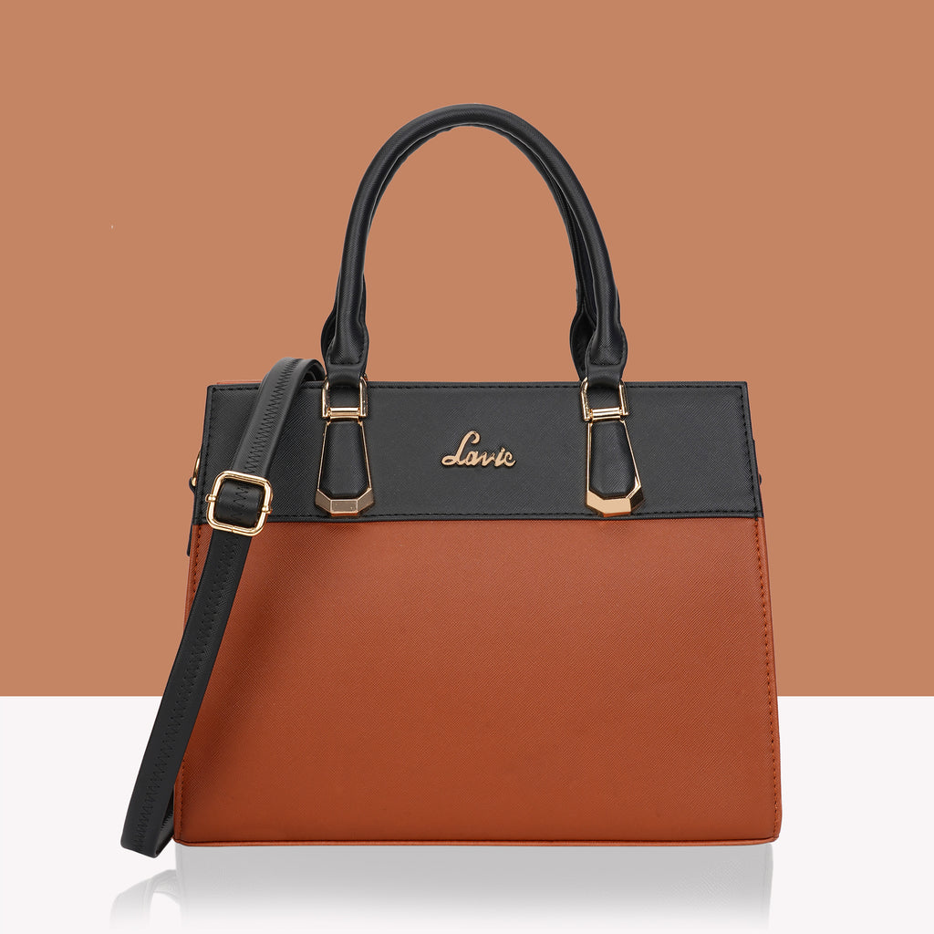 Lavie Hilite Celine Women's Satchel Bag Small Tan