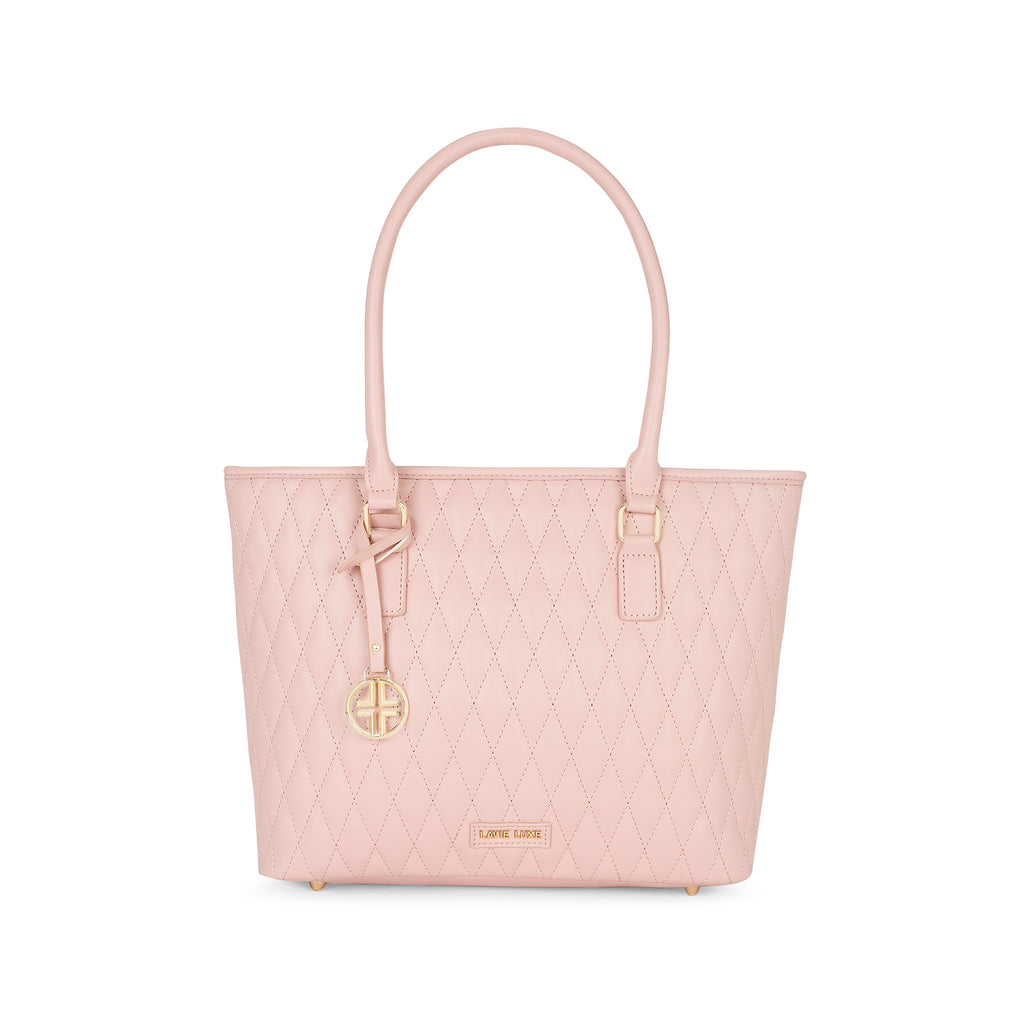 Lavie Luxe Sherry Women's Tote Bag Large Light Pink
