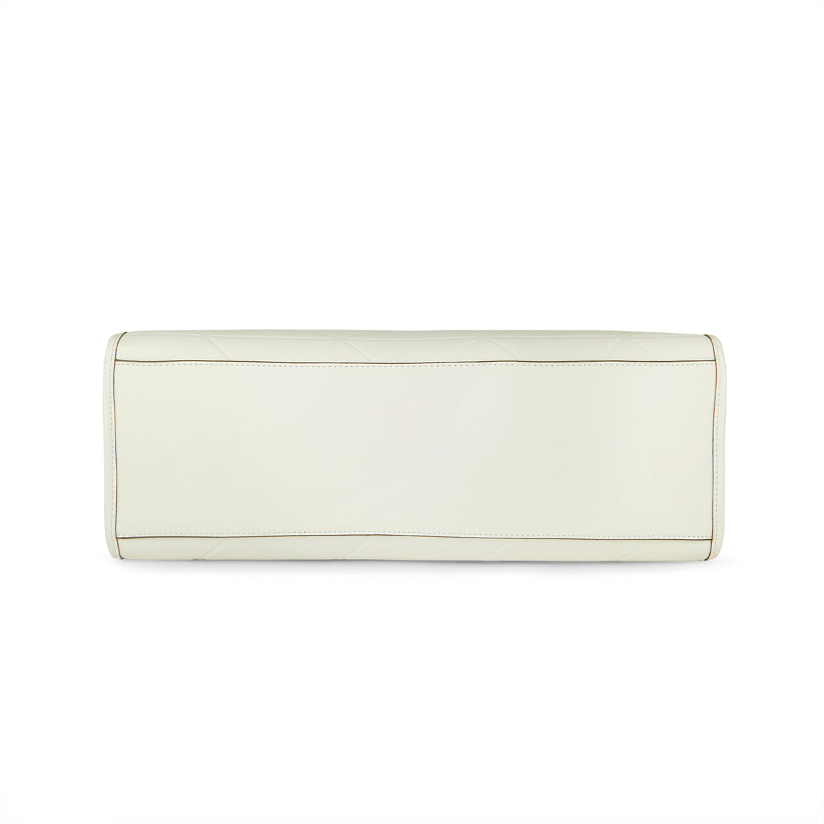 Lavie Luxe Mona Box XL Satchel Bag Extra Large Off White
