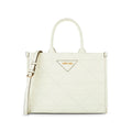 Mona Box Large Off White Handbag
