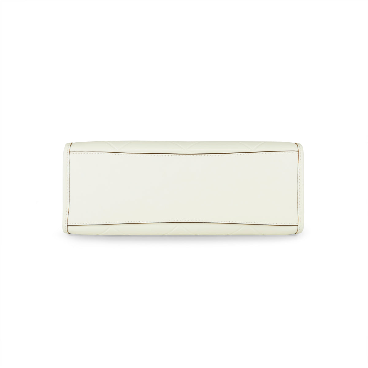 Lavie Luxe Mona Box Satchel Bag Large Off White