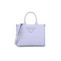 Lilac Medium Mona Box Satchel Bag