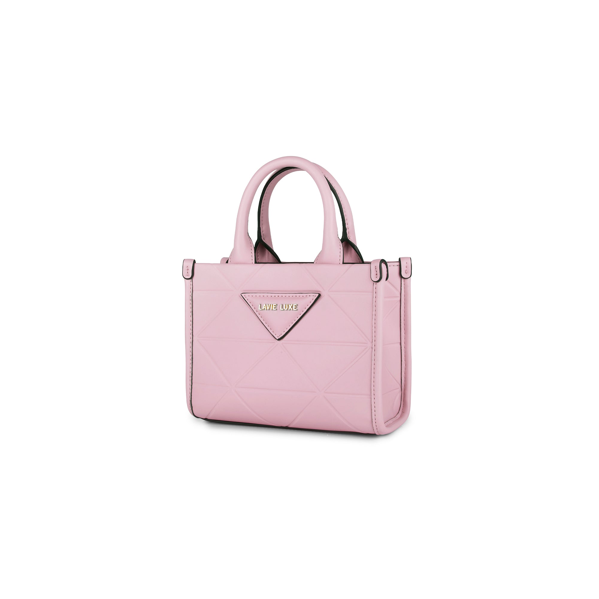 Lavie Luxe Mona Box XS Satchel Bag Extra Small Pink