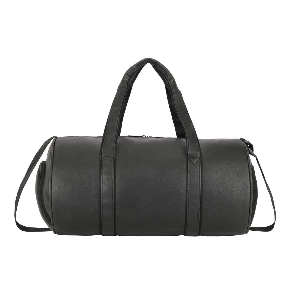 Lavie_Sport_Athlete_27L_Synthetic_Leather_Men_and_Women's_Gym_Duffle_Bag_Black