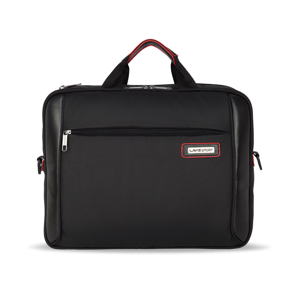 Lavie_Sport_2.5_Compartment_Business_Pro_Unisex_Laptop_Briefcase_Bag_|Messenger_Bag_Black