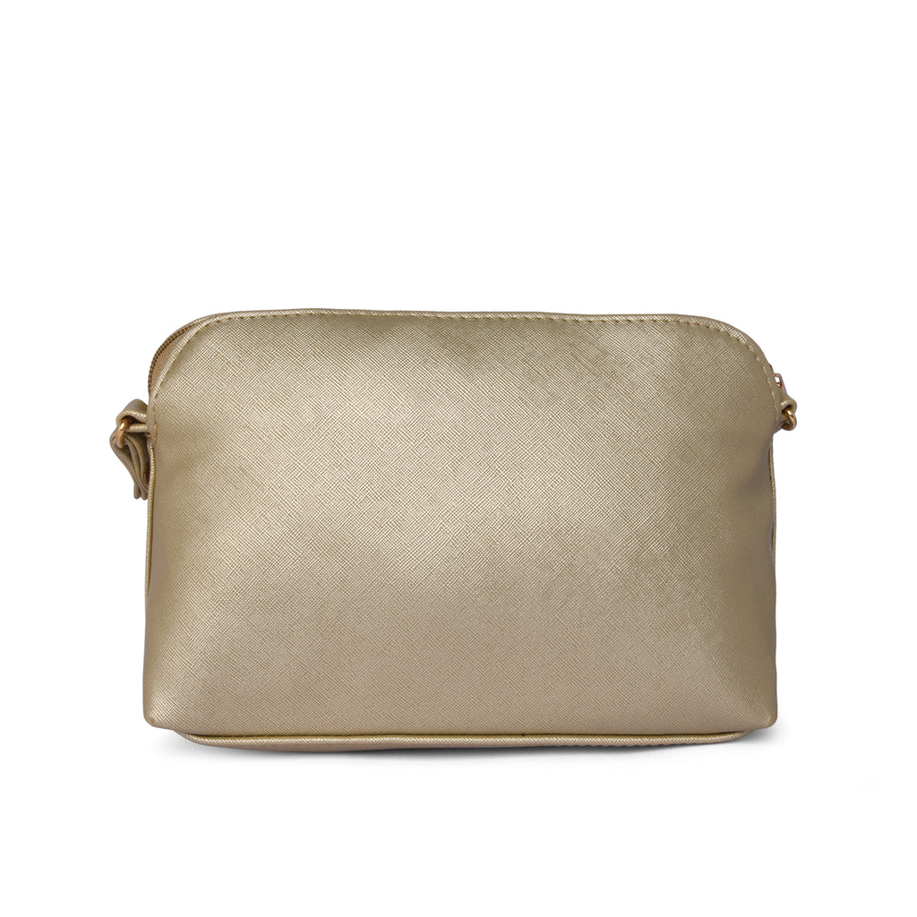 Lavie Archer Women's Textured Sling Bag Medium Gold