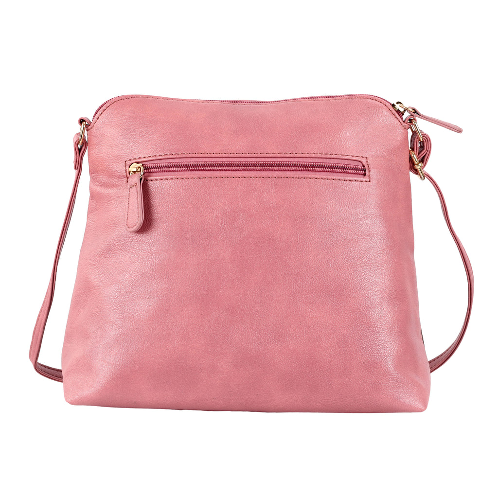 Lavie Tassel Dome Women's Sling Bag Medium Dark Pink
