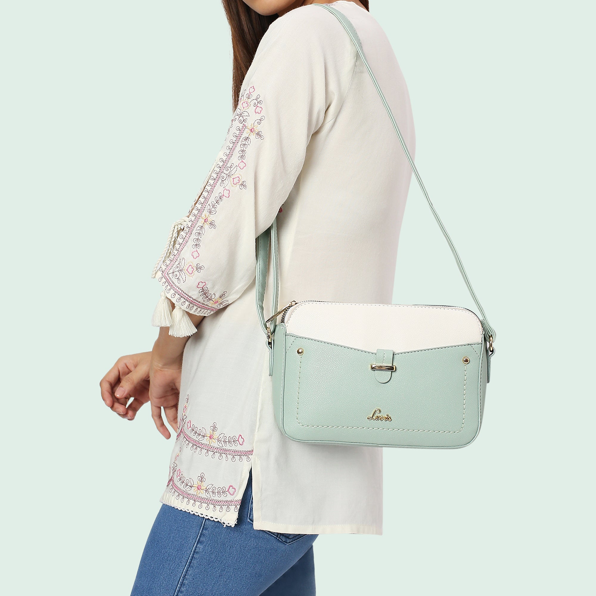 Buy Keffle Women White Shoulder Bag White Online @ Best Price in India |  Flipkart.com