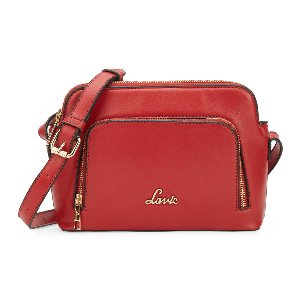 Lavie Women's Kay23 4c Dome Sling Bag(Red) Medium Red