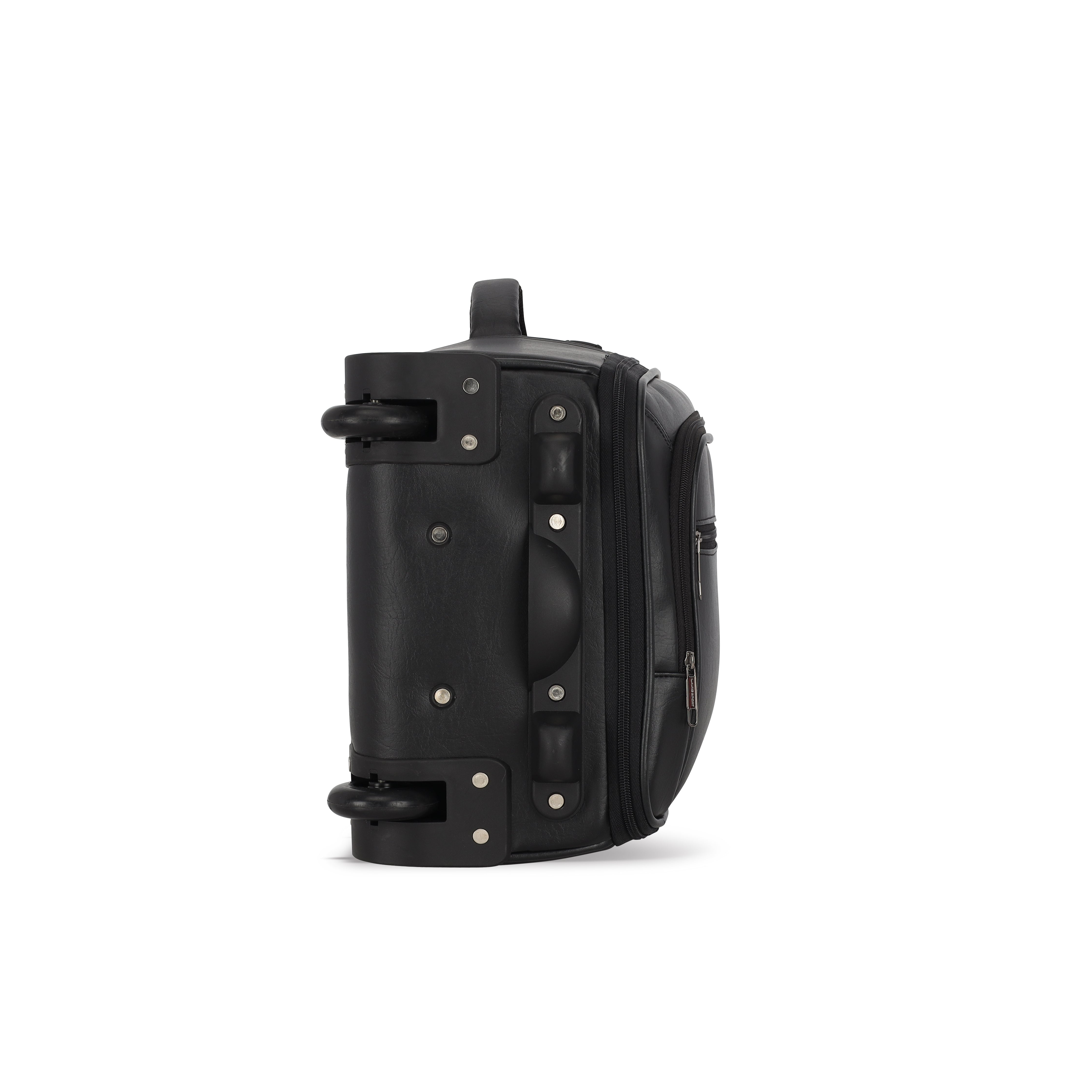 lavie-sport-45-cms-premium-majestic-pro+-overnighter-laptop-trolley-|-duffle-bag-black-black-medium