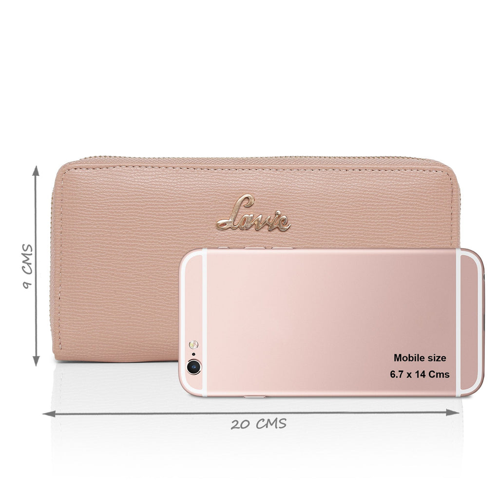 Lavie Sacy Zip Around Wallet Large Light Pink