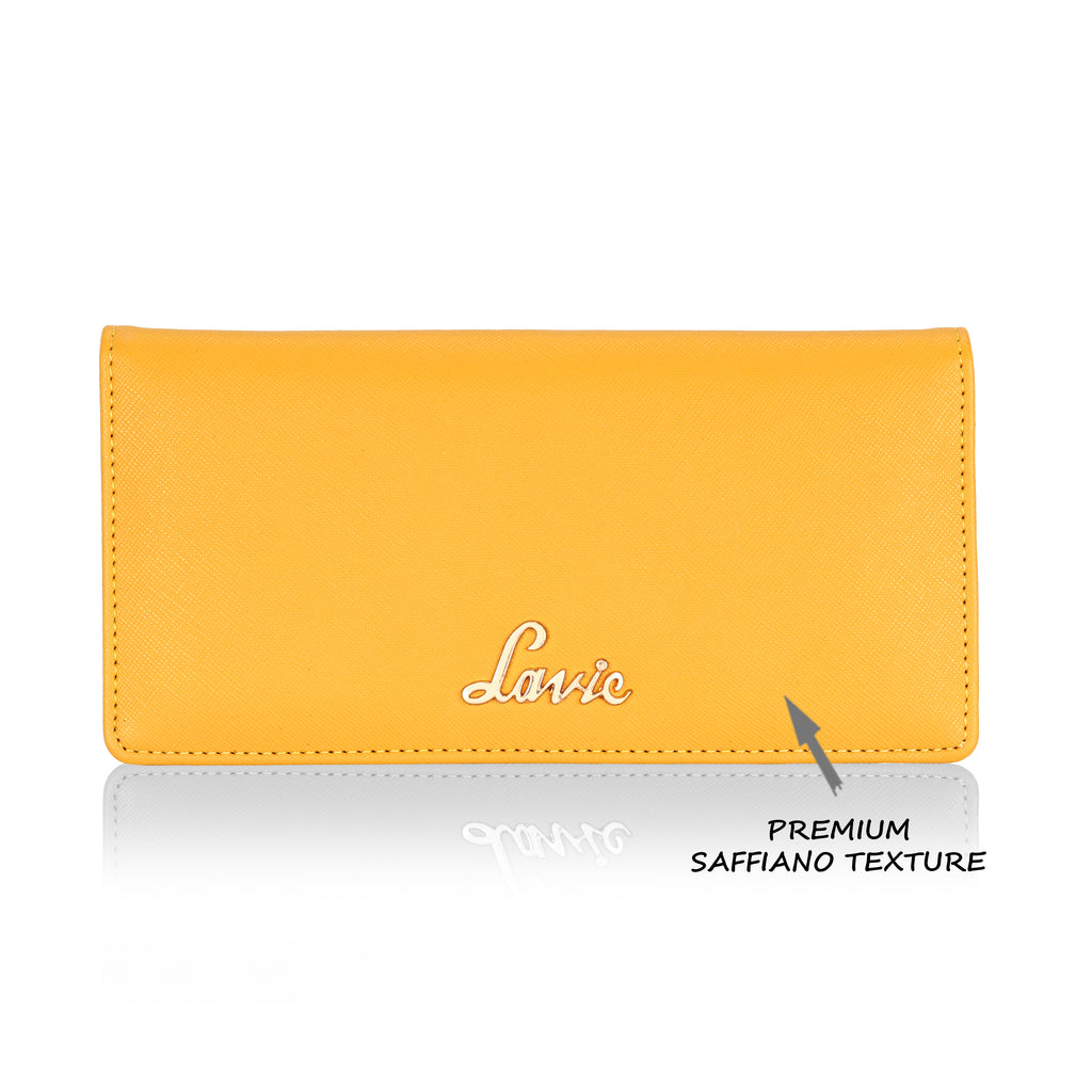 Lavie Safain Women's 2 Fold Wallet Large Ochre
