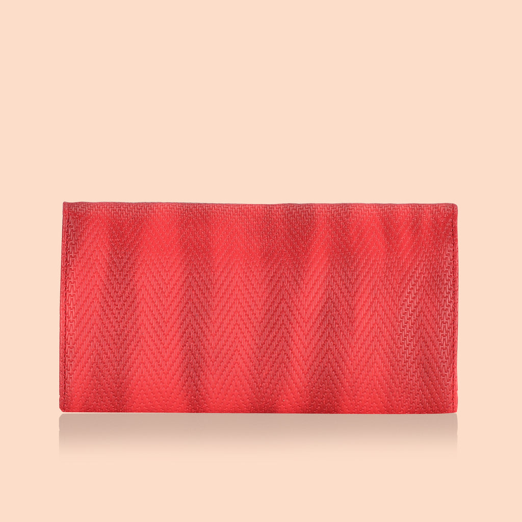 Lavie Herring Pro Women's 3 Fold Wallet Large Red