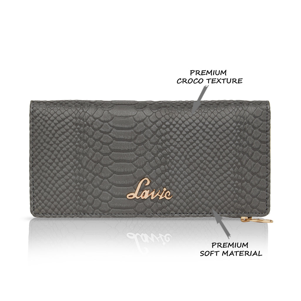 Lavie Safain Pro Women's Bifold Wallet Large Grey