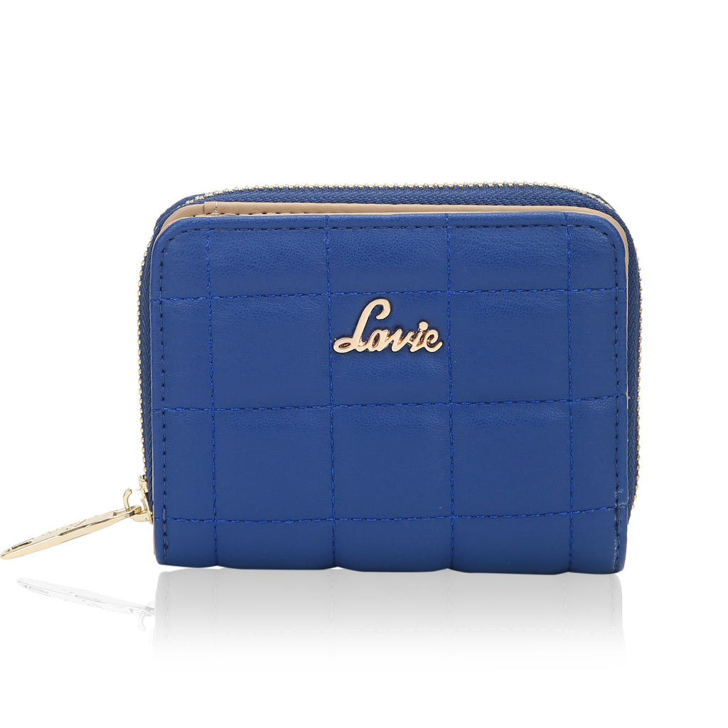 Lavie square flap women's wallet Small Royal Blue