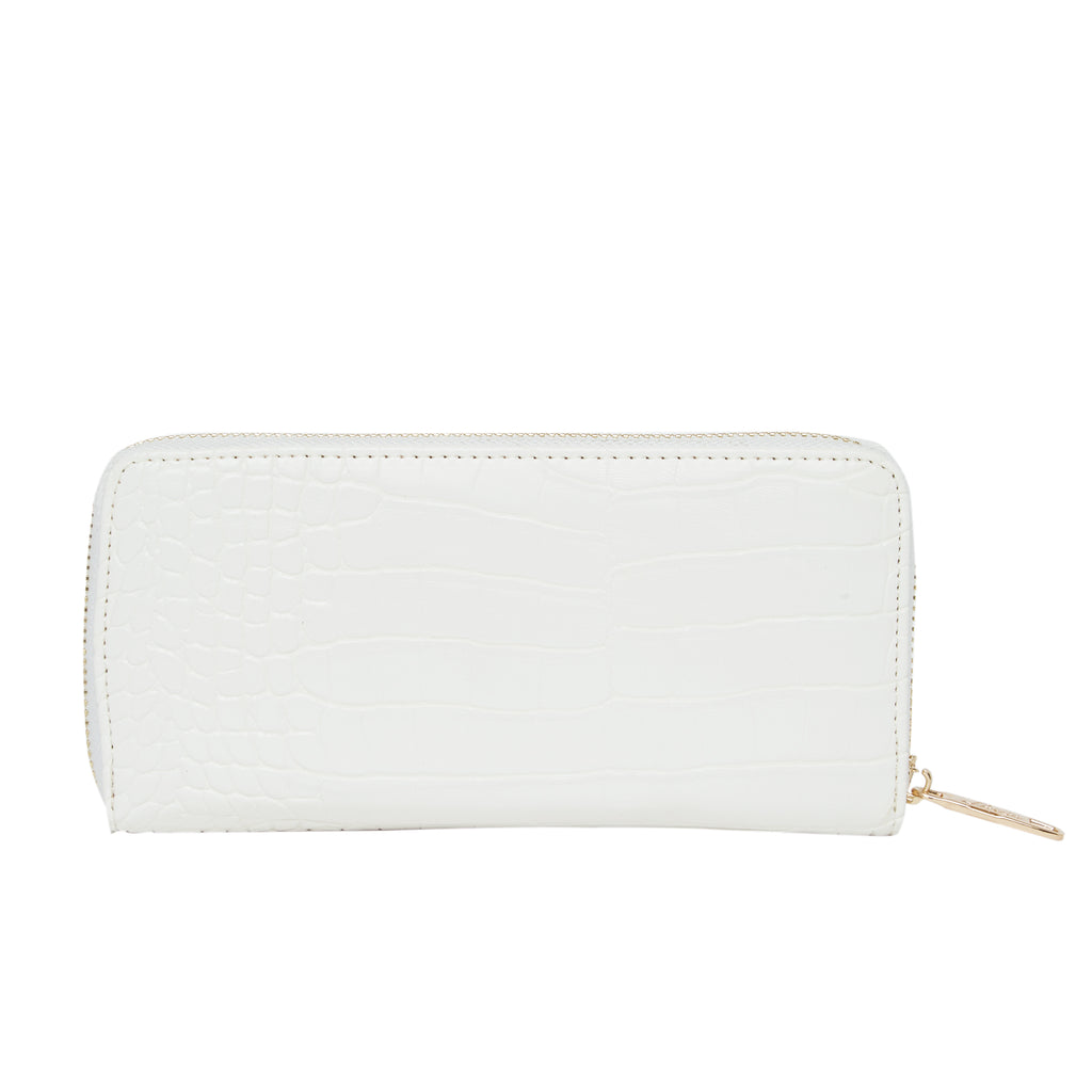 Lavie Glossy Sacy women's Zip Around wallet Large White