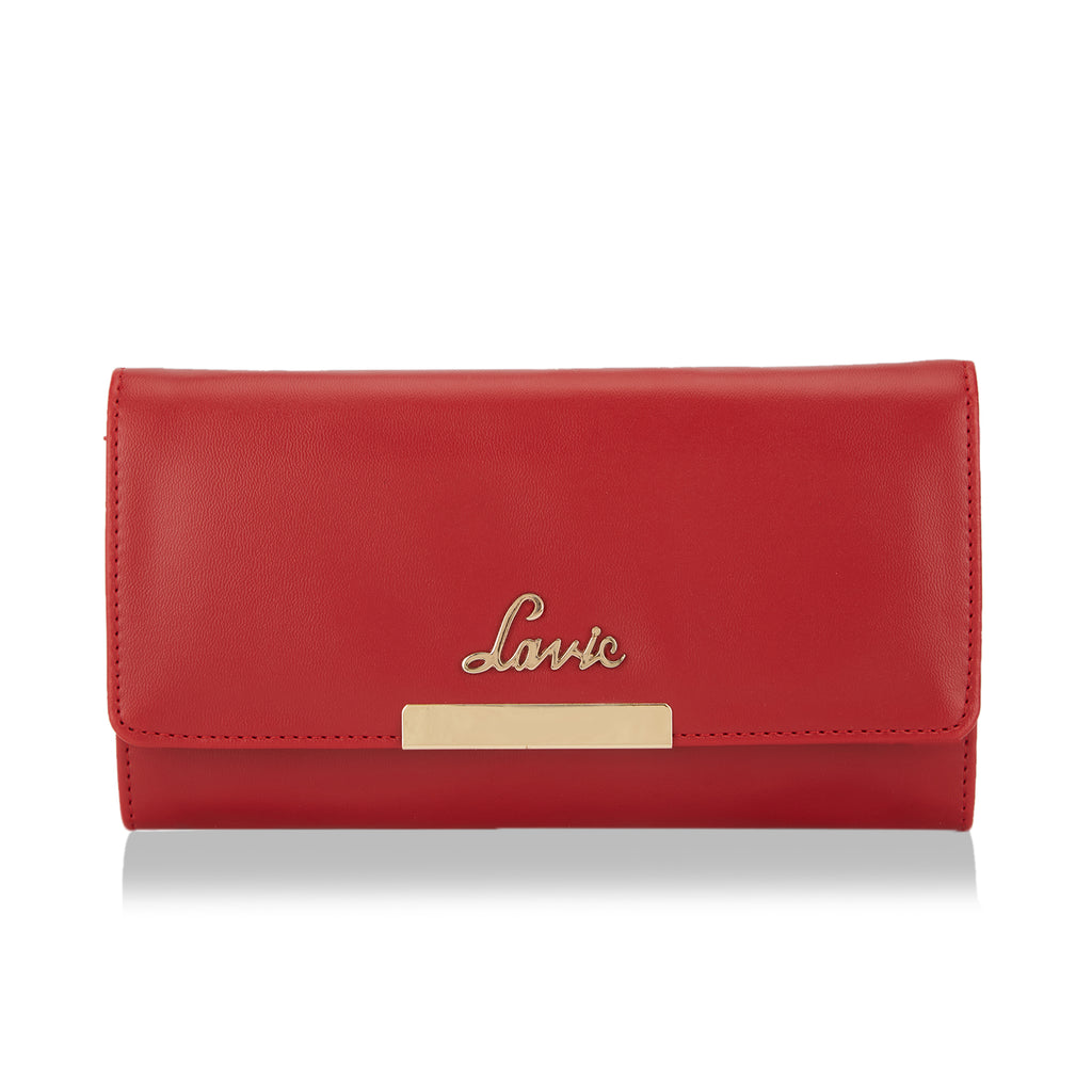 Lavie Bimet Women's Trifold Wallet Large Red