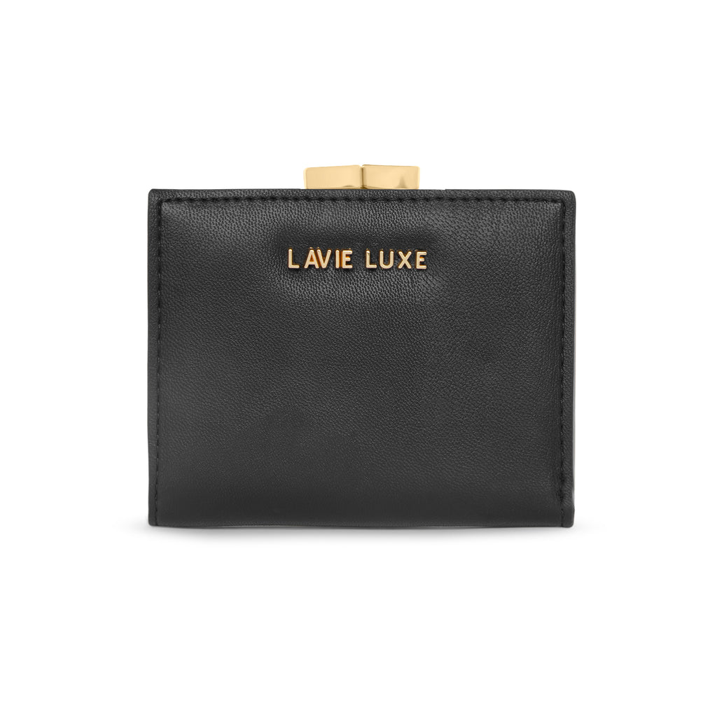 Lavie Luxe Frame Women's Wallet Small Black