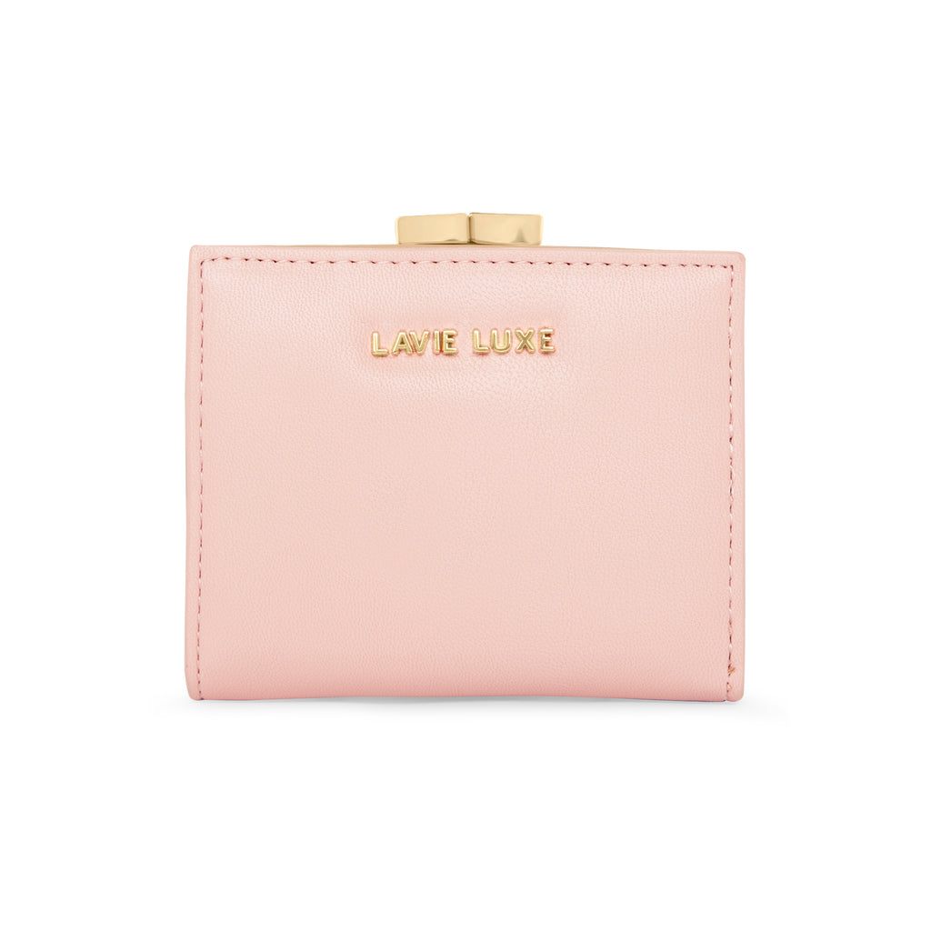 Lavie Luxe Frame Women's Wallet Small Light Pink